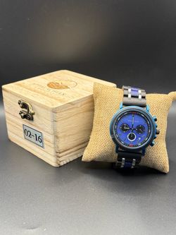 Appalachian Timepieces – The Blue Devil Watch (44mm)  Retail Price: $195