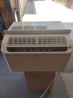 General Electric brand window air-conditioning unit