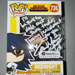 Midnight Galactic Toys Exclusive Funko Pop Signed  