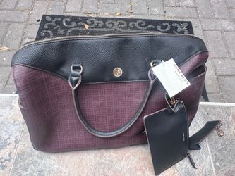 ANNE KLEIN MASON DUFFLE