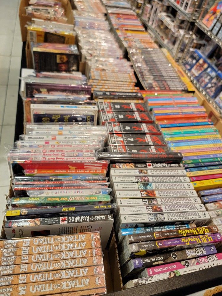 Over 1000 Anime Manga One Piece Naruto Box Set Bleach Demon Slayer Full Metal Alchimist Hunter X Hunter My Hero Academia Omnibus