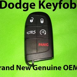 Dodge Keyfob w Remote Start Challenger Charger Genuine Key Fob New