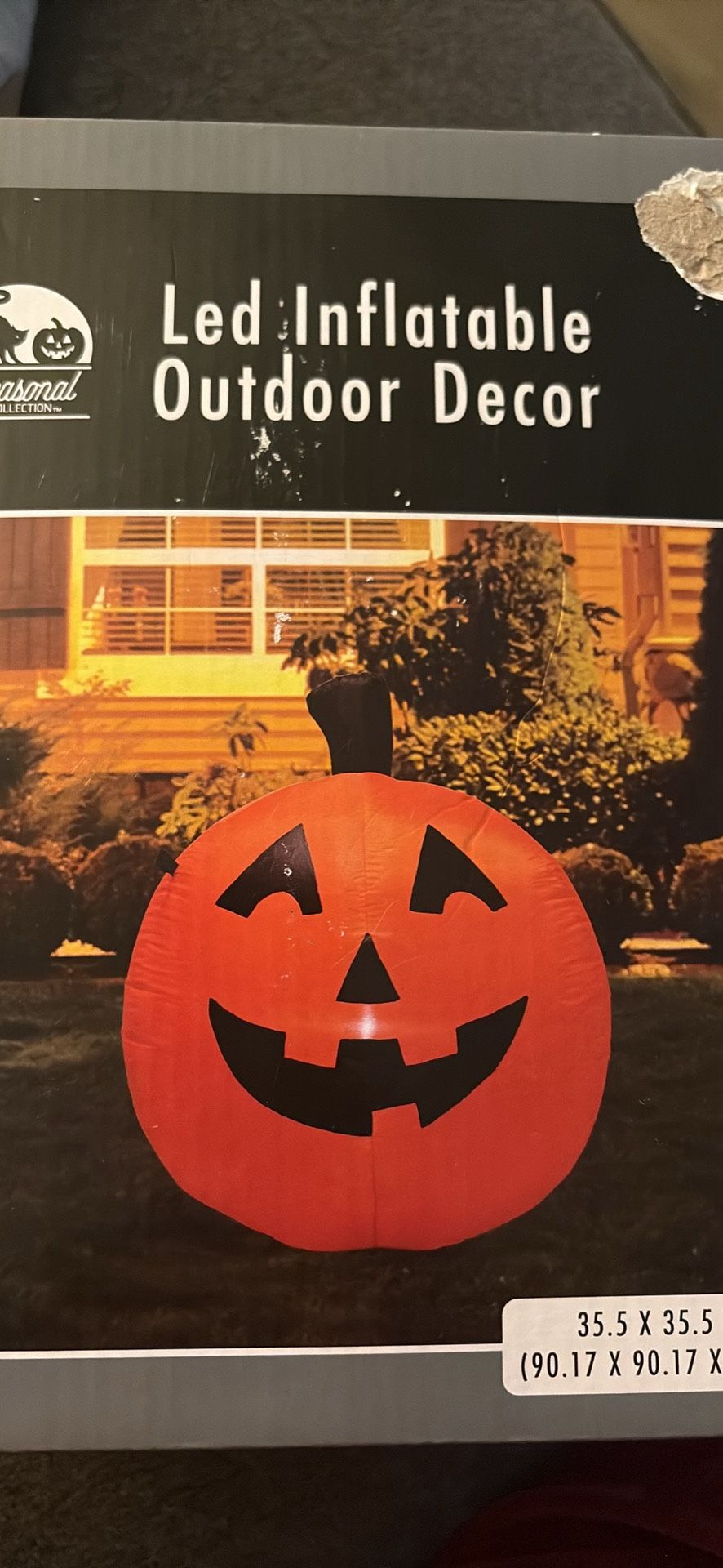 Led Pumpkin Inflatable Outdoor Decor