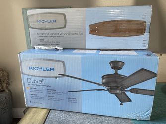 Brand New Kichler Ceiling Fan With Blades