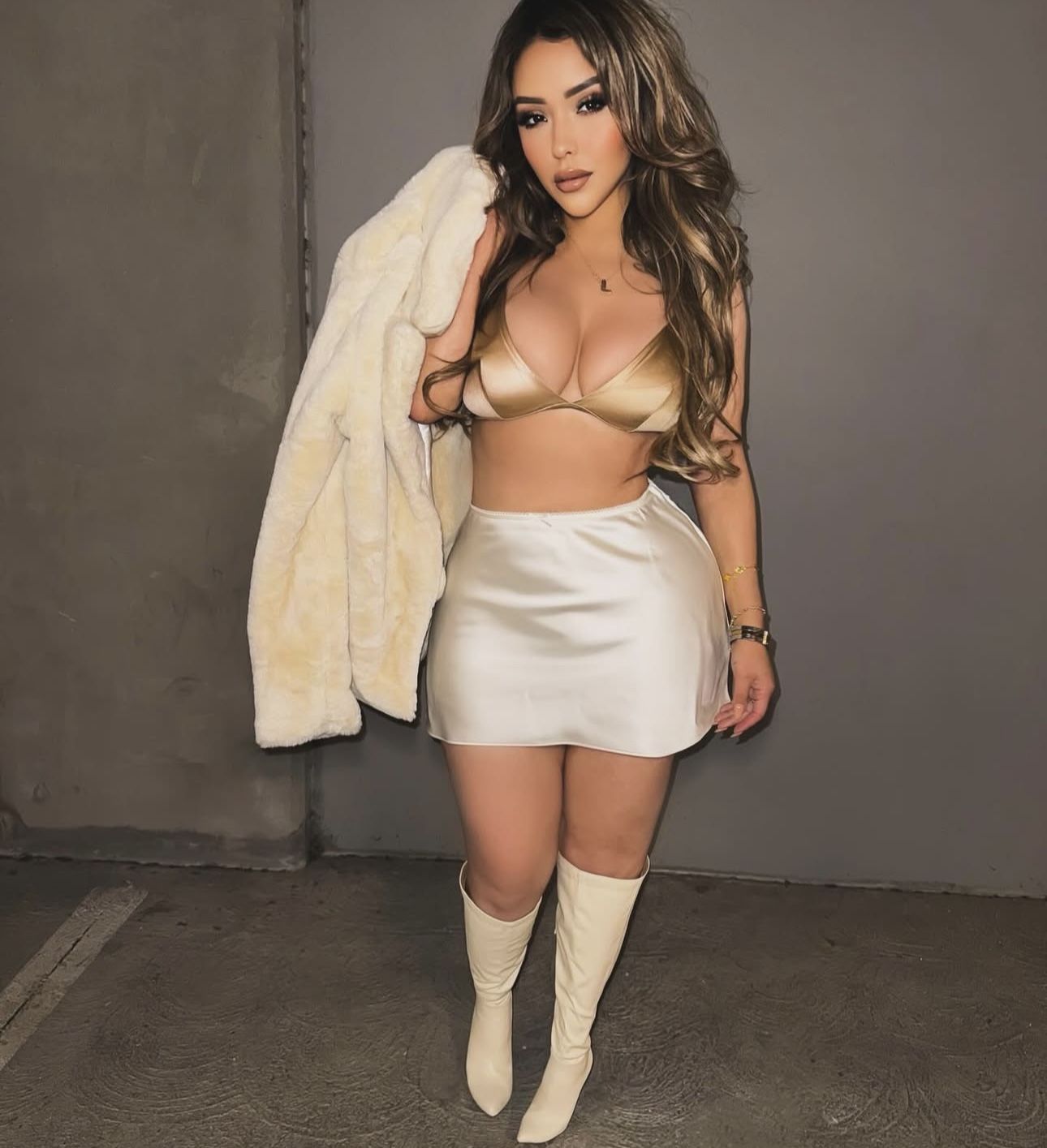 Satin Skirt