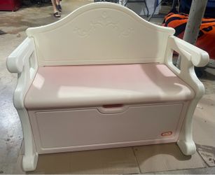 Little tikes storage bench vintage