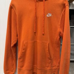 Orange Nike Hoodie