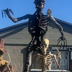 Halloween 12.5-Foot Inferno Deadwood Skeleton