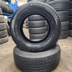 🔥 (2) 245 65 17 Sumitomo All Season Tires