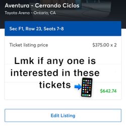 Aventura Tickets 