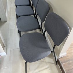 Set of 4 IKEA Dining Chair, Office Chair With Removable Seat Cover
