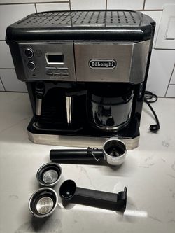 Delonghi combo espresso machine and coffee maker