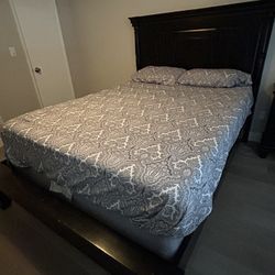 Queen Black Bed Frame