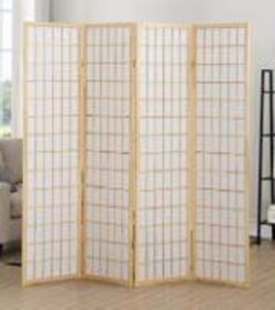 4-panel screen room divider
