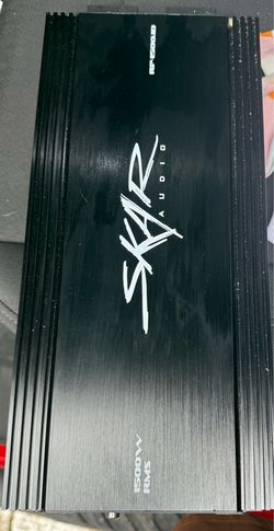 Skar audio 10in sub woofer and 1500W amplifier