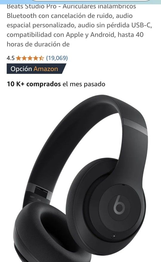 BEATS PRO Auriculares inalámbricos Bluetooth con cancelación de