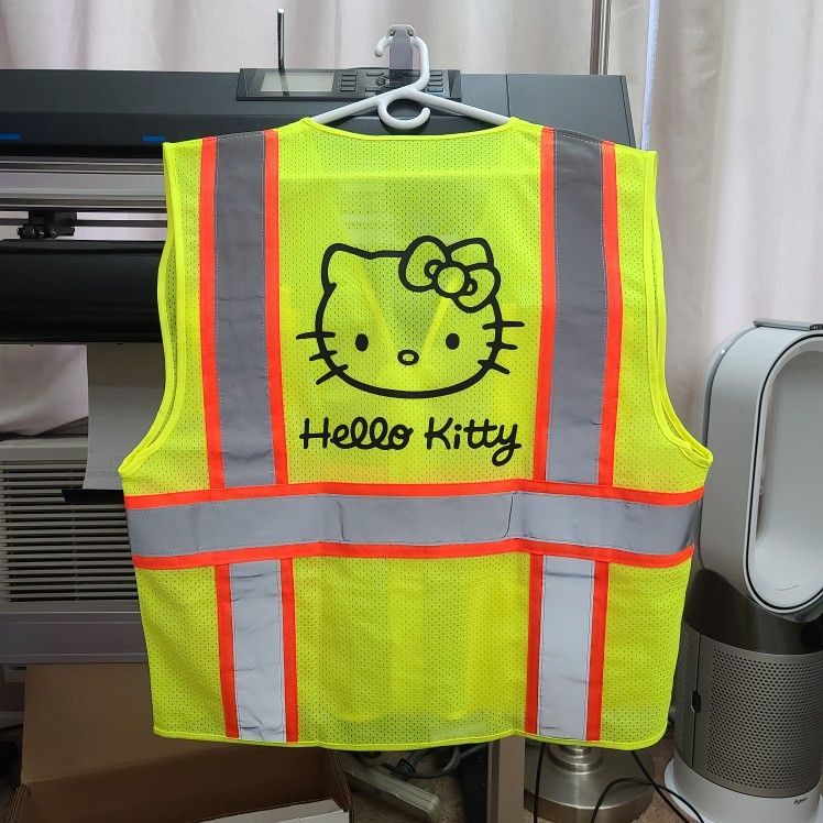 Hello Kitty Safety Vest - Yellow/Black