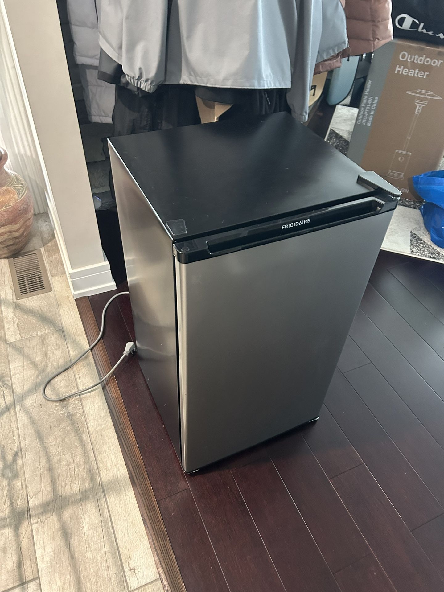 Frigidaire Mini Fridge, Silver, 3 Cu. Ft.