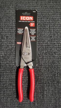Icon Long Nose Slip Joint Pliers