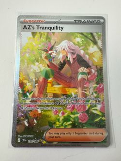 Pokémon card az tranquility