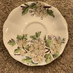 Royal Albert Saucer Only.  Flower Of The Month Series