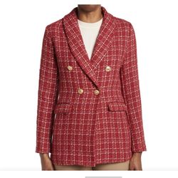 [New] PLM Tweed Blazer Jacket