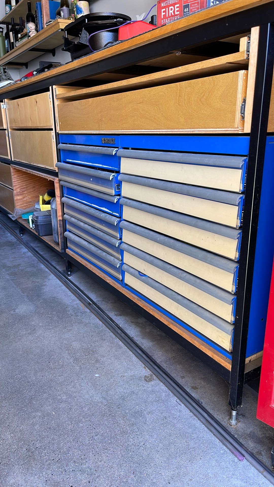 2 Kobalt Tool Chests Box Drawers