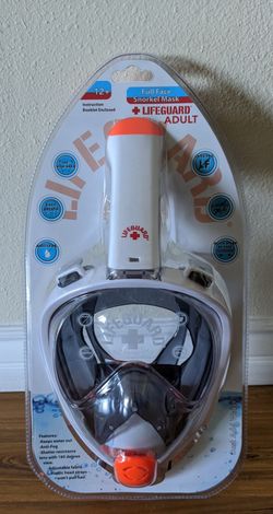 Adult full mask Snorkel Snorkeling 180 Degree view