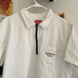 Supreme Zip Up Shirt 