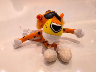 Chester Cheetah Plush Keychain