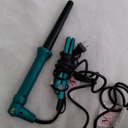 curler and mini straightener 