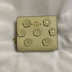Coach Yellow Snap Wallet