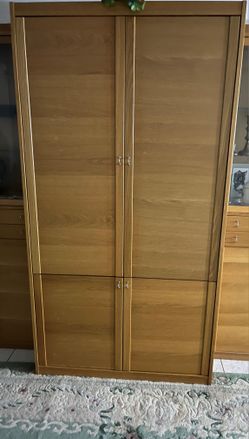 Solid Wood Cabinet/ Entertainment Center