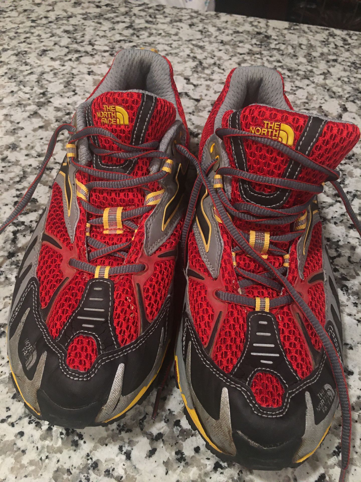Northface Men’s running shoes, 8 1/2