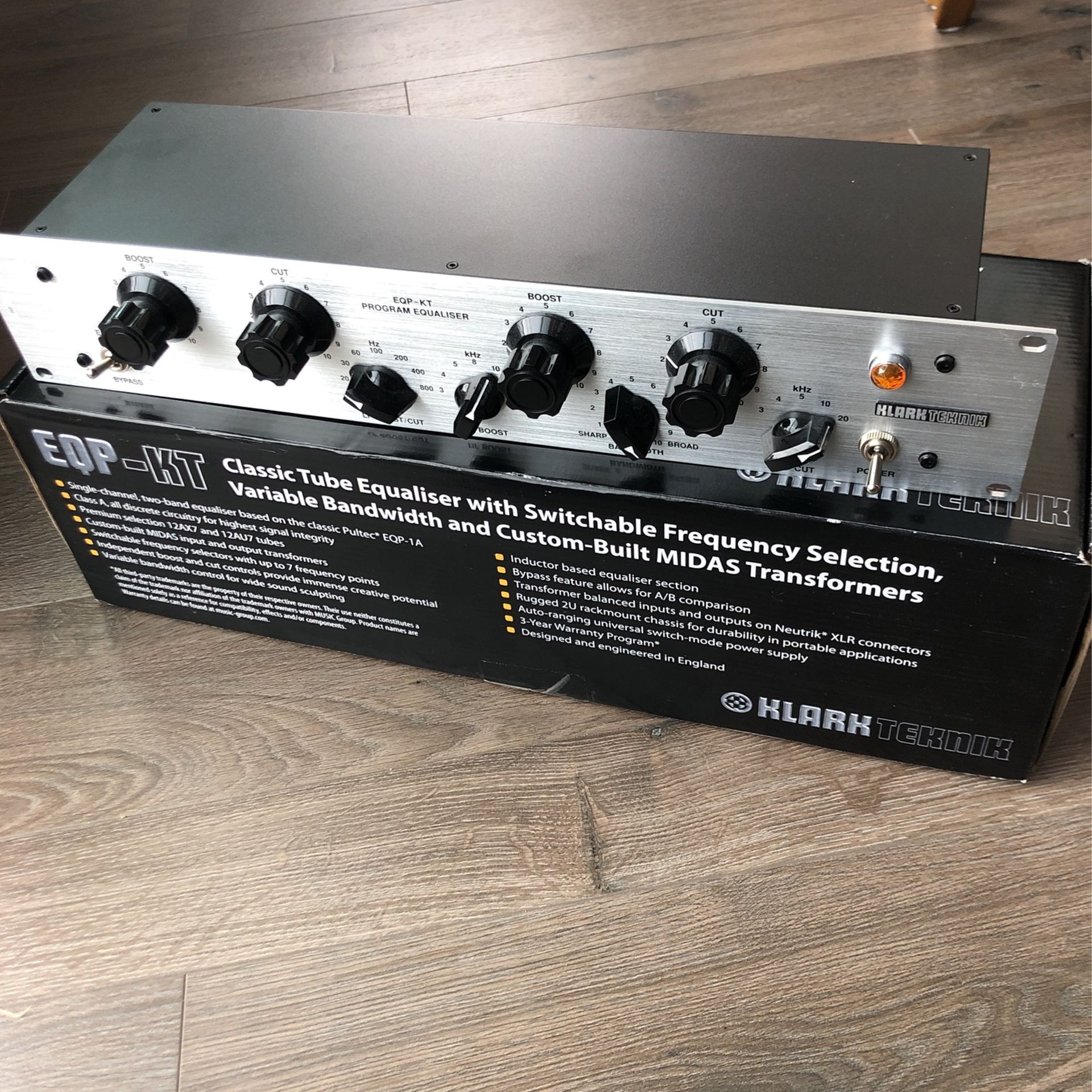 Klark Teknik EQPKT Classic Tube Equalizer (2nd unit) for Sale in