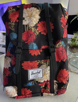 Large Floral Original Hershel With Tag