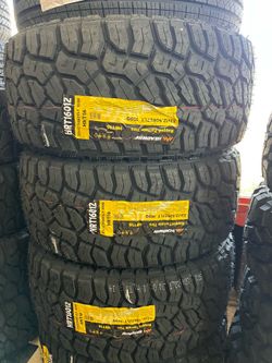 ✔️📲33x12.50R22 vendo set de llantas nuevas headway rt