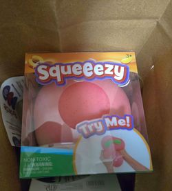 Squeeezy peach squishy brand new