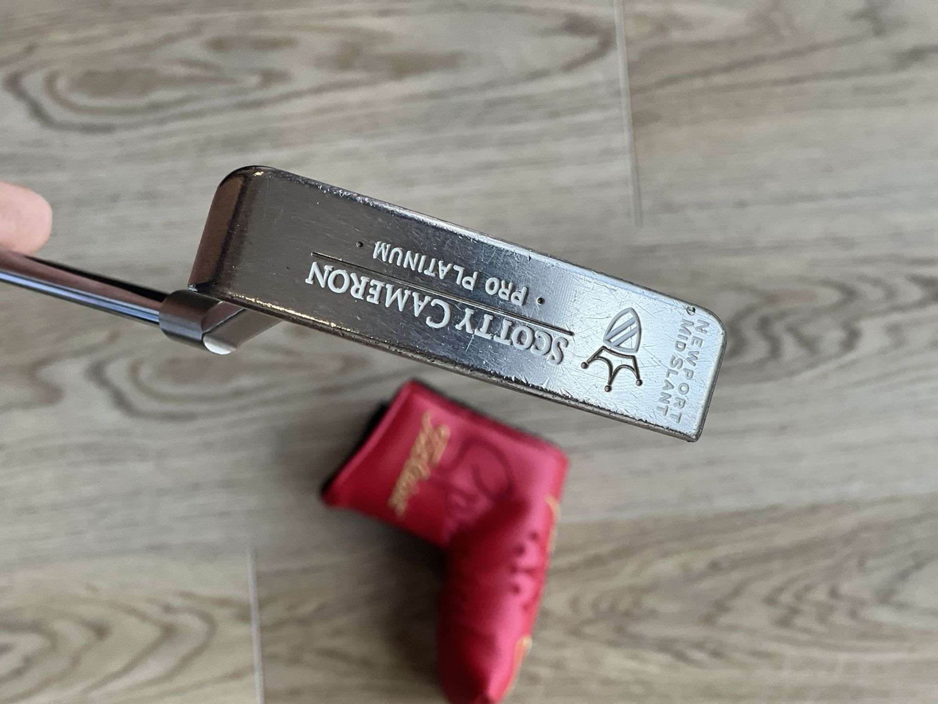Scotty Cameron Pro Platinum Newport Mid Slant – Rare Classic Putter w/ Headcover