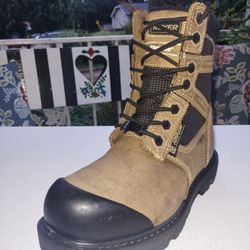 (Size 8) Like New, LP Royer Men's 8 Inch Composite Toe Composite Plate Metal-Free Work Boot #10-8680
