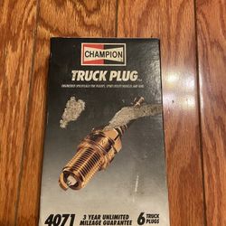 CHAMPION Spark Plugs (6) 4071