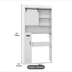 Over The Toilet Storage 