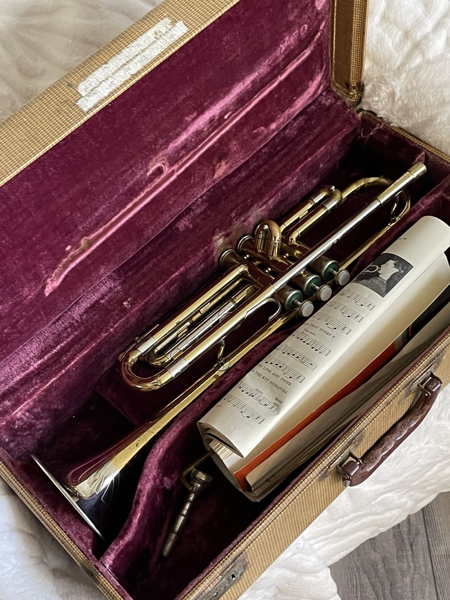 Vintage trumpet