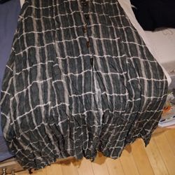 Vix Paulahermanny TORTUGA IVORY LONG SKIRT GREEN MEDIUM 