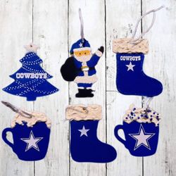 Dallas Cowboys Ornament Set 