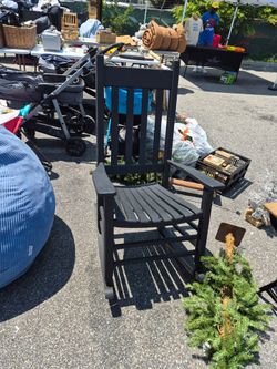 Rocking chair wooden