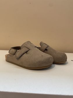 H&M TODDLER SUEDE CLOGS
