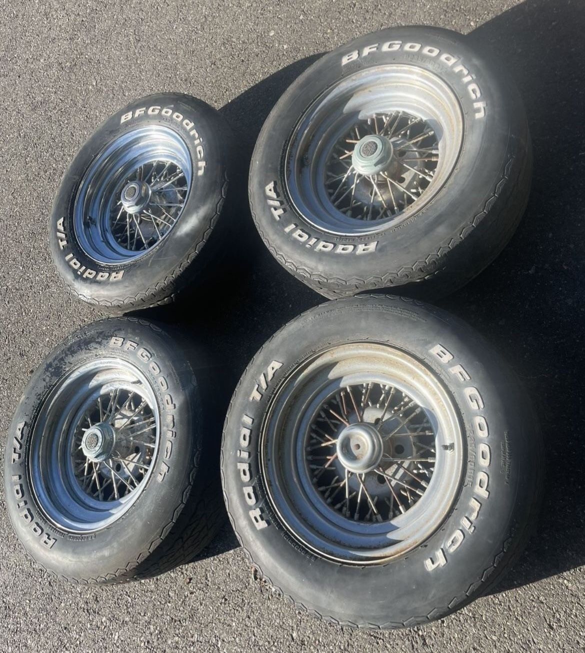 4 - 235/65r15 5x120 5x4.75 Chevrolet Wheels Rims With Tires!!!!