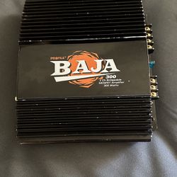 Used Car Stereo System Profile Baja 300 Amp Amplifier Works Good Sounds Great 