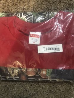 Supreme dragon tee shirt red sz XL SS20 New